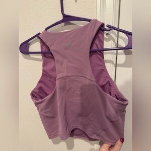 lululemon athletica Mauve Purple Racerback Sports Bra